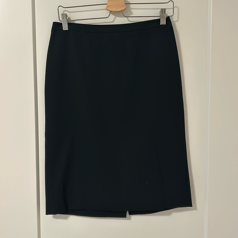 Black pencil skirt